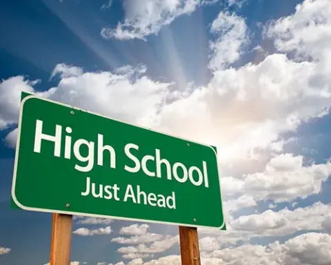So you’re starting high school then?