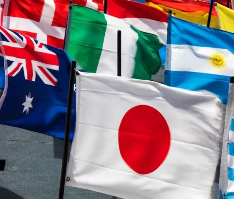 A family relocating internationally